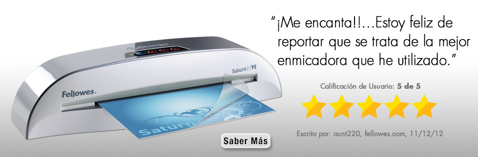 Fellowes Laminators with HeatGuard Technology